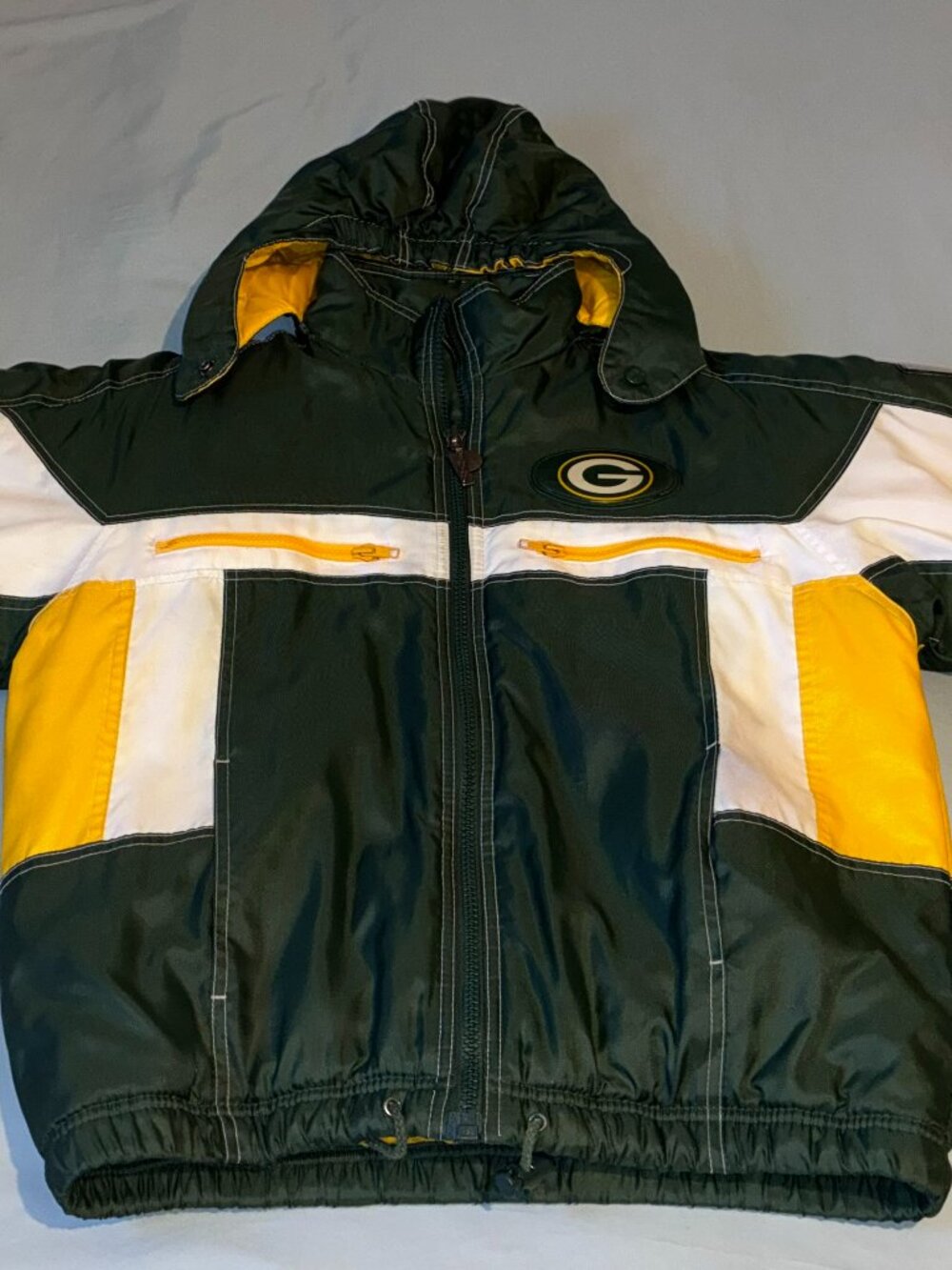 Vintage 90's Green Bay Pro Players Puffer Jacket Youth size 14-16